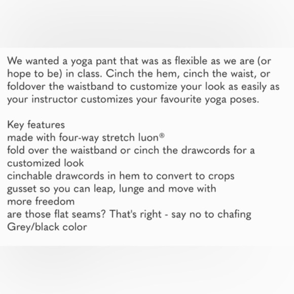 Lululemon Recognition Pants Flare Leg in Heathered Coal Black Mini Check Size 4 - Picture 16 of 16